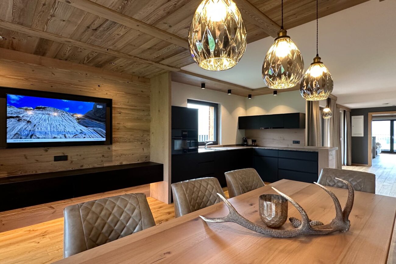 Alpen-Chalet am Arlberg in Österreich - das schönste Chalet direkt im Skigebiet Ski Arlberg für max. 9 Personen